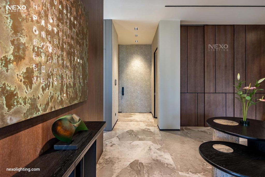 lighting design of Falamak Building No. 28 by nexo