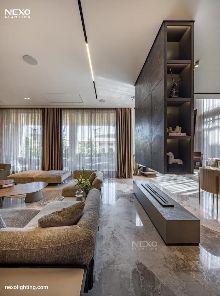 lighting design of Falamak Building No. 28 by nexo