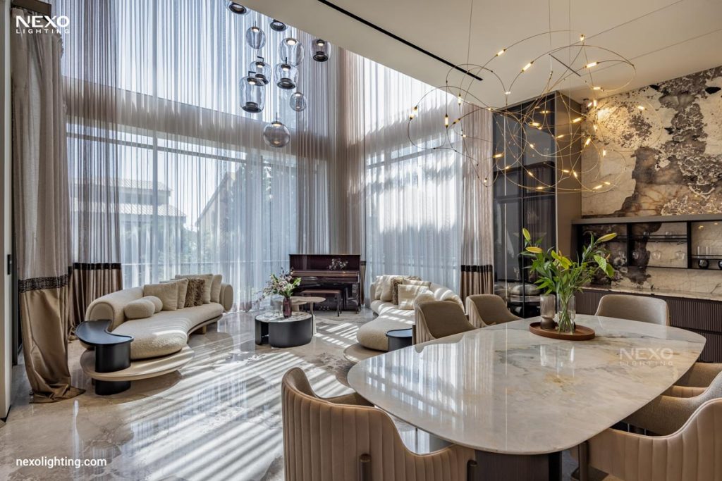 lighting design of Falamak Building No. 28 by nexo