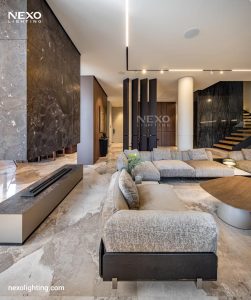 lighting design of Falamak Building No. 28 by nexo