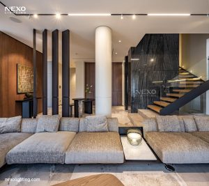 lighting design of Falamak Building No. 28 by nexo