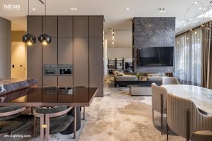 lighting design of Falamak Building No. 28 by nexo