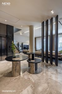 lighting design of Falamak Building No. 28 by nexo