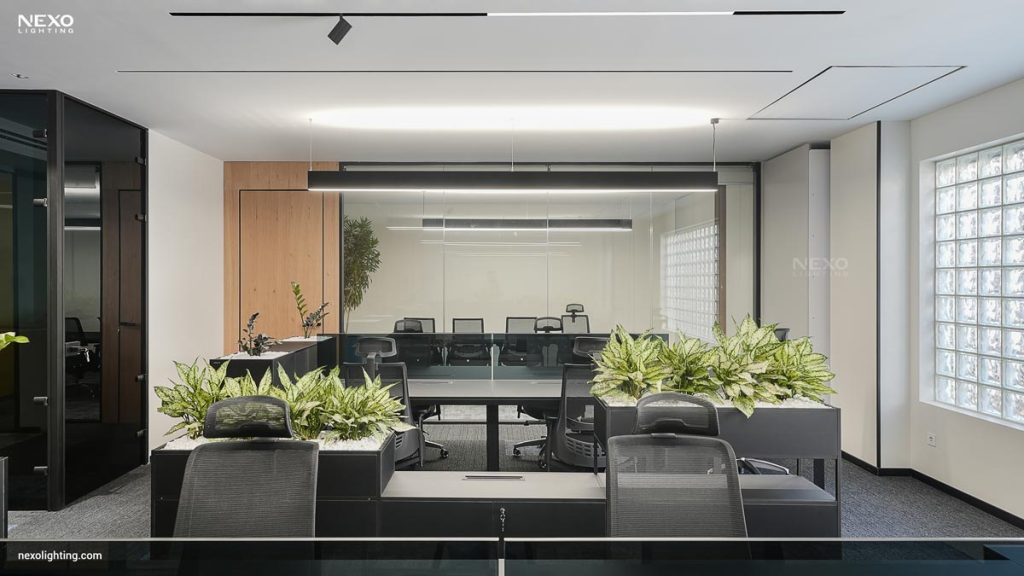 office lighting design by nexo co