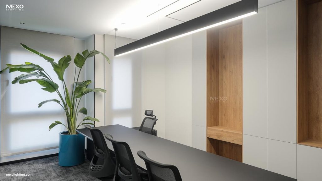 office lighting design by nexo co