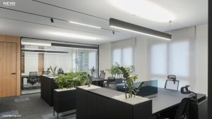 office lighting design by nexo co