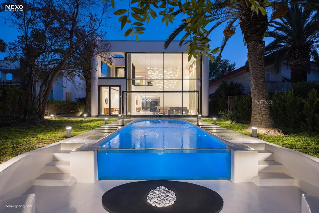 baharnarenj villa lighting by nexo