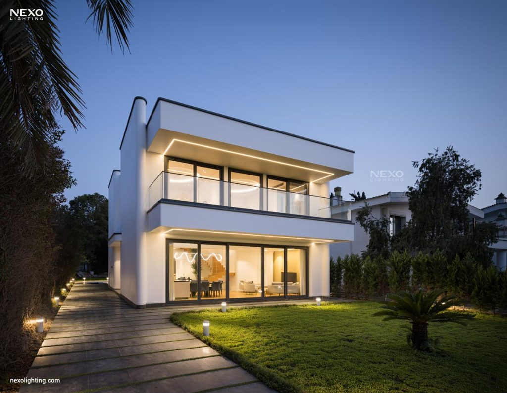 baharnarenj villa lighting by nexo