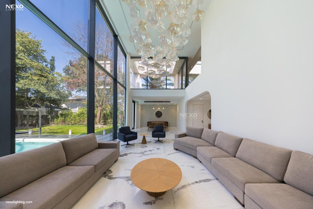 baharnarenj villa lighting by nexo
