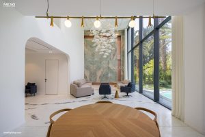 baharnarenj villa lighting by nexo