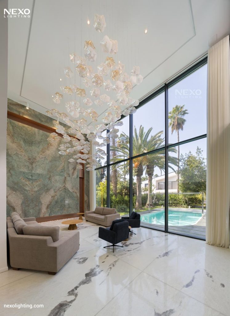 baharnarenj villa lighting by nexo