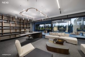 Suzuki office project lighting, NEXO