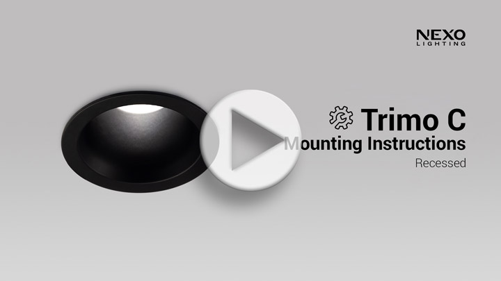 NEXO Trimo C Recessed installation cover