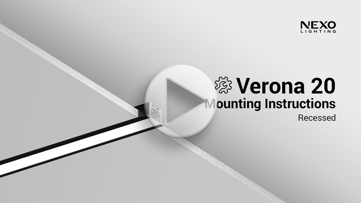 NEXO Verona 20 Recessed Installation Guide