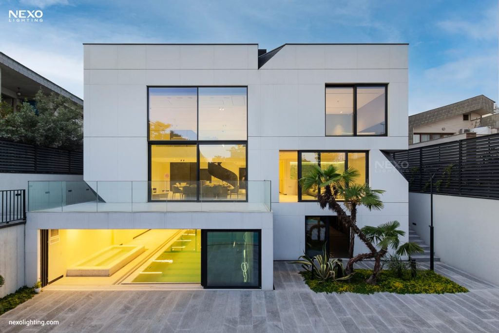 Piroozan Villa Lighting Design, NEXO