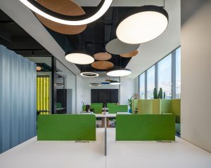 Sanofi Offices Lighting Design by NEXOLIGHTING