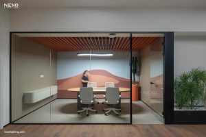 Sanofi Offices Lighting Design by NEXOLIGHTING