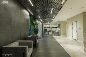 Lighting of Homa Company Office Building