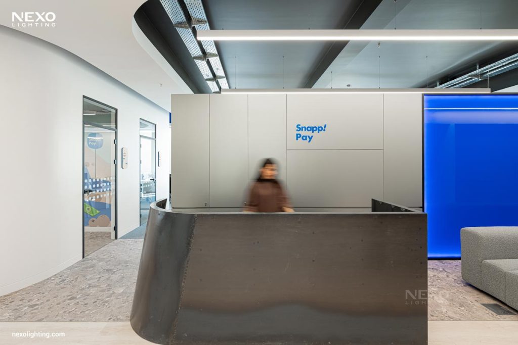 office linear lighting design, NEXO