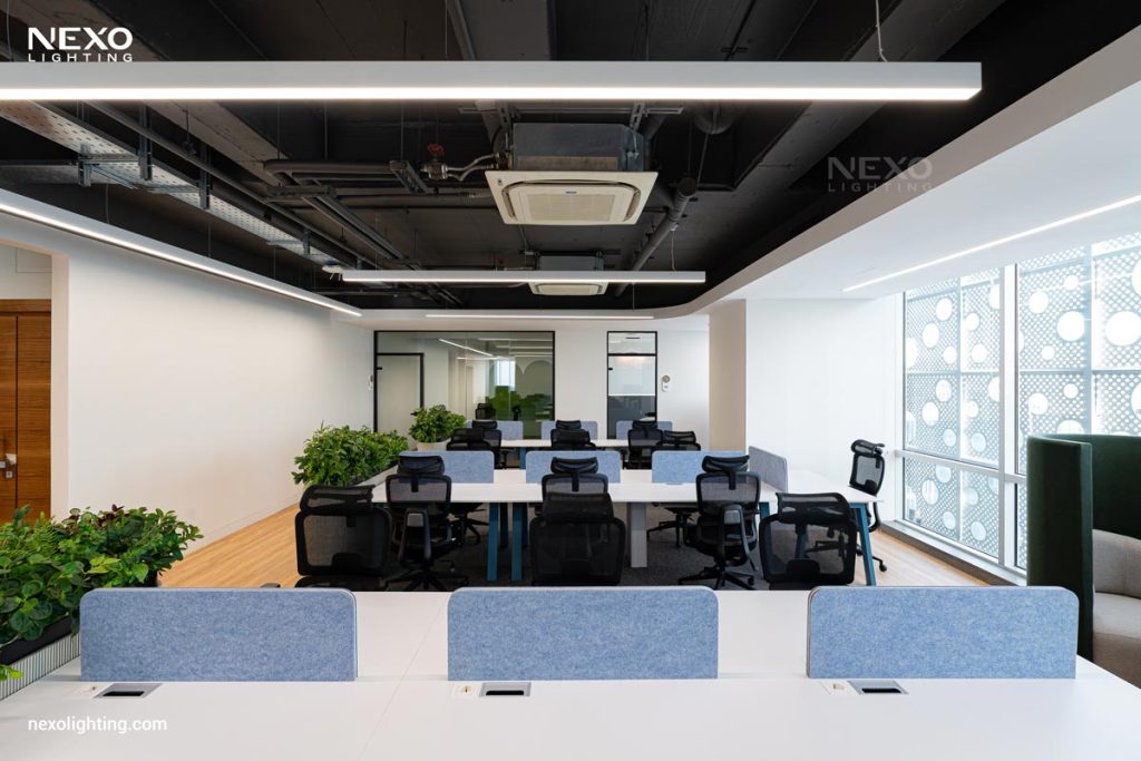 Nestle office lighting design