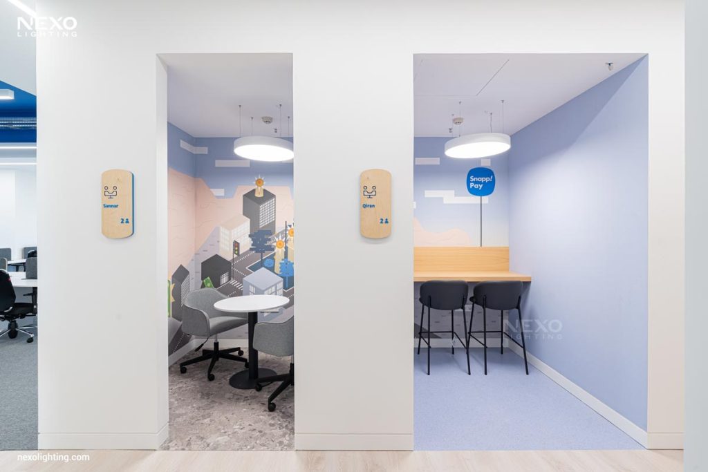 office lighting design, NEXO