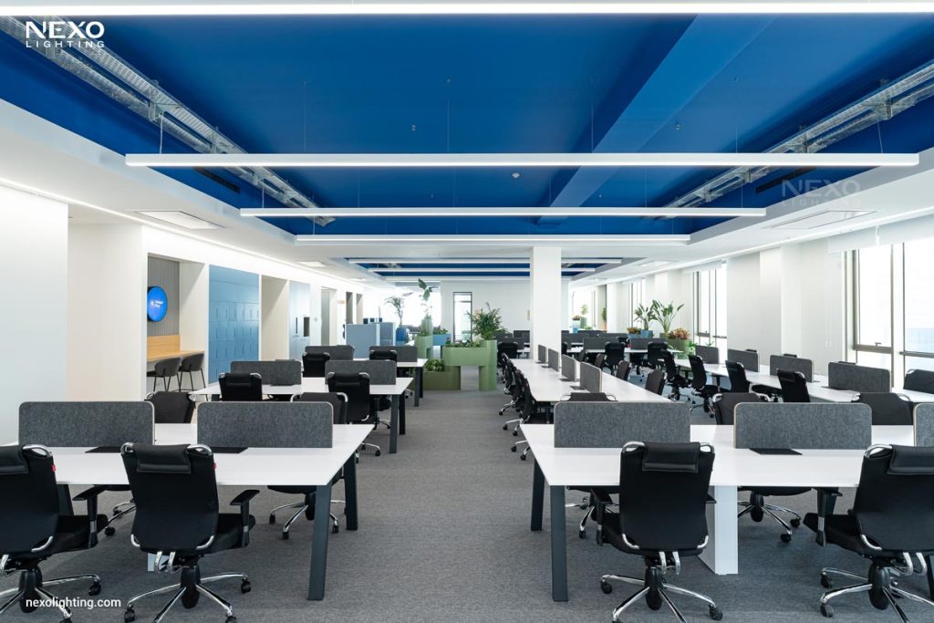 office linear lighting design, NEXO