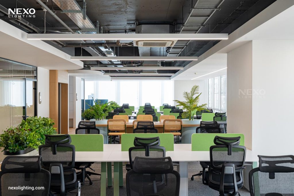 Nestle office lighting design