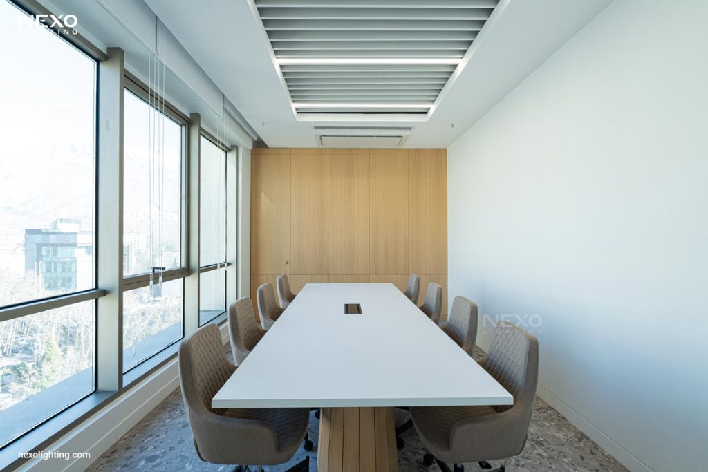 office linear lighting design, NEXO