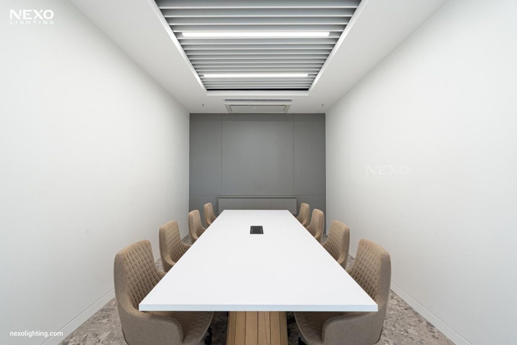 office linear lighting design, NEXO