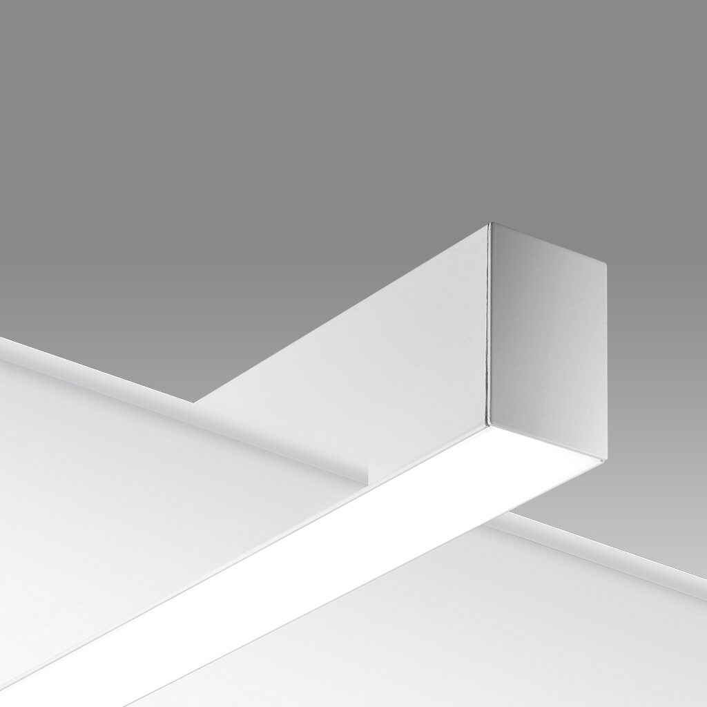 LINE, trimless recessed linear luminaire